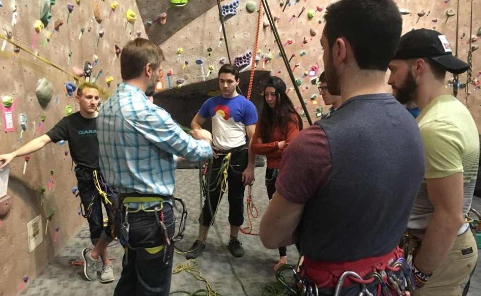 Climbing Center Training